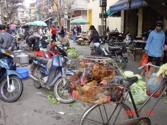 Market in Vietnam