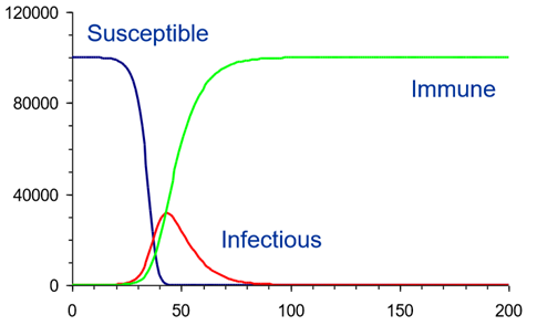 standard disease modelling figure