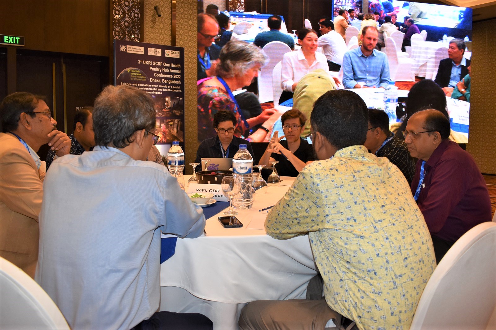 people around a conference table